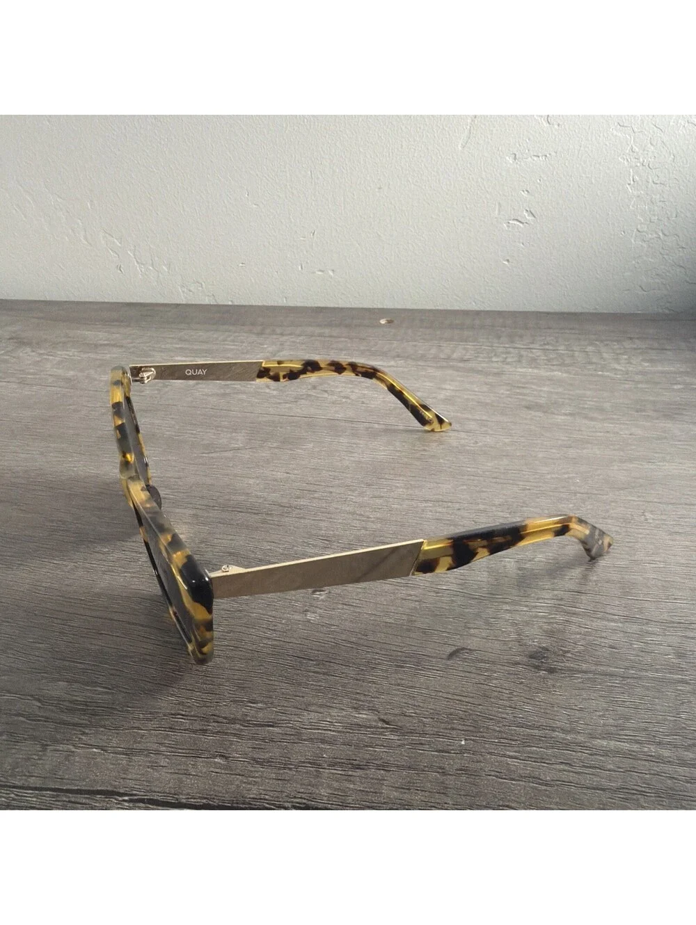 Quay Prove It 1212 Eyeglasses Pink Havana Gold Blue Light Cat Eye FRAMES ONLY